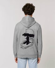 Lade das Bild in den Galerie-Viewer, Sweatshirt Hoodie: Lässiger Lutz "SIVAN - THE OYSTER" Print