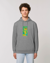 Lade das Bild in den Galerie-Viewer, Sweatshirt Hoodie: Lässiger Lutz "KARTE" Print