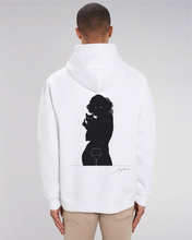 Lade das Bild in den Galerie-Viewer, Sweatshirt Hoodie: Lässiger Lutz "SIVAN - JUST A GLASS OF WINE" Print