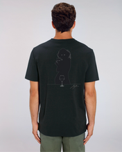 Lade das Bild in den Galerie-Viewer, T-Shirt: Kräftiger Karl "SIVAN- JUST A GLASS OF WINE" Print