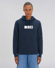 Lade das Bild in den Galerie-Viewer, Sweatshirt Hoodie: Gute Gerda "DREIFALTIGKEIT" Print