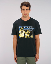 Lade das Bild in den Galerie-Viewer, T-Shirt: Kräftiger Karl "PFITZE-BLAU" Print