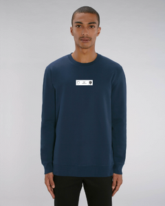 Sweatshirt Crewneck: Geiler Gustav "DREIFALTIGKEIT" Print