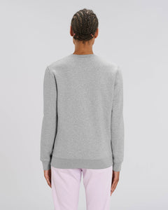 Sweatshirt Crewneck: Zarte Zora "BRAUNSCHWEIGER MÄDEL" Block Print