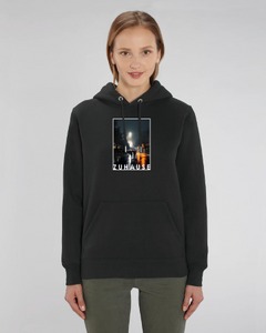 Sweatshirt Hoodie: Gute Gerda "ZUHAUSE" Print