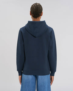 Sweatshirt Hoodie: Gute Gerda "BRAUNSCHWEIGER MÄDEL" Block Print Gelb