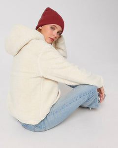 Sherpa Pullover: Heizende Heidi "LOKALARROGANZ" Stick