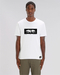 T-Shirt: Kräftiger Karl "HOME" Frontprint